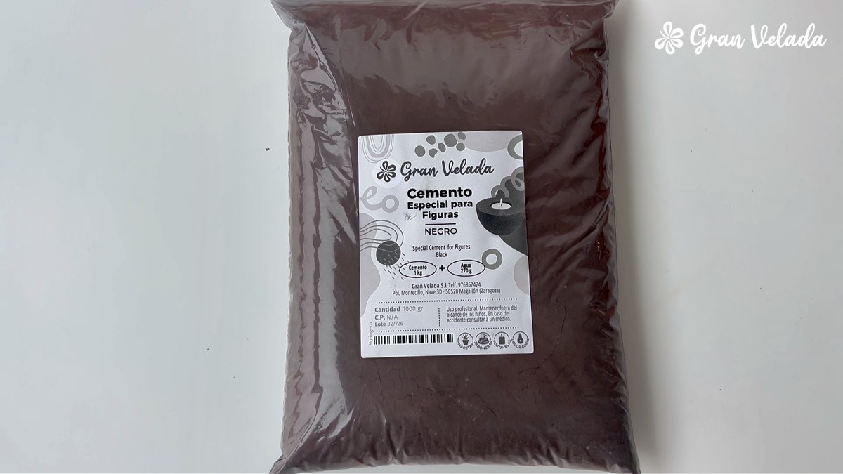 Pesa el cemento negro