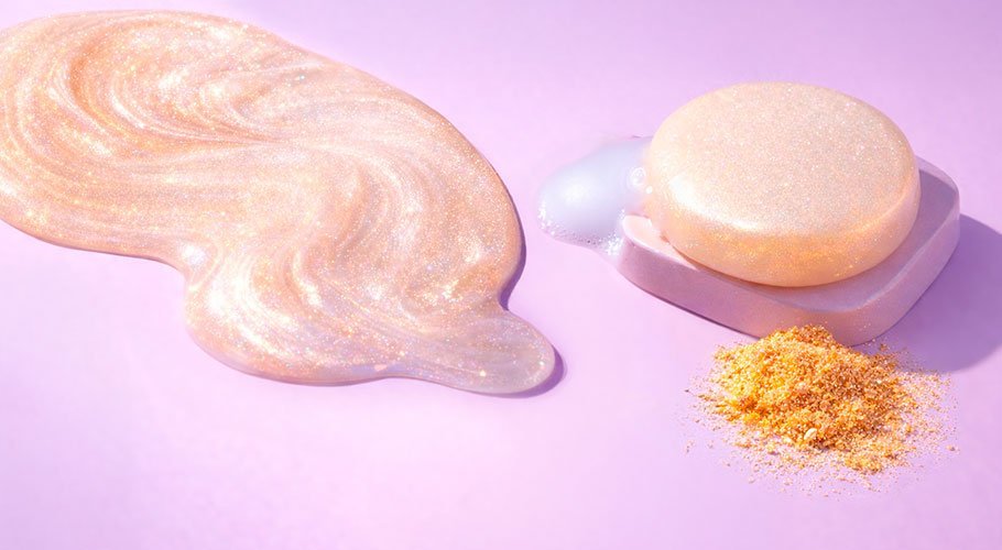 Pigmentos perlados para sabonete, gel e champô