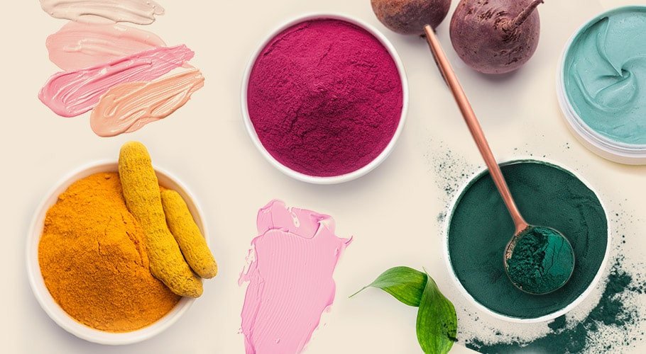 Colorants naturels pour crèmes maison