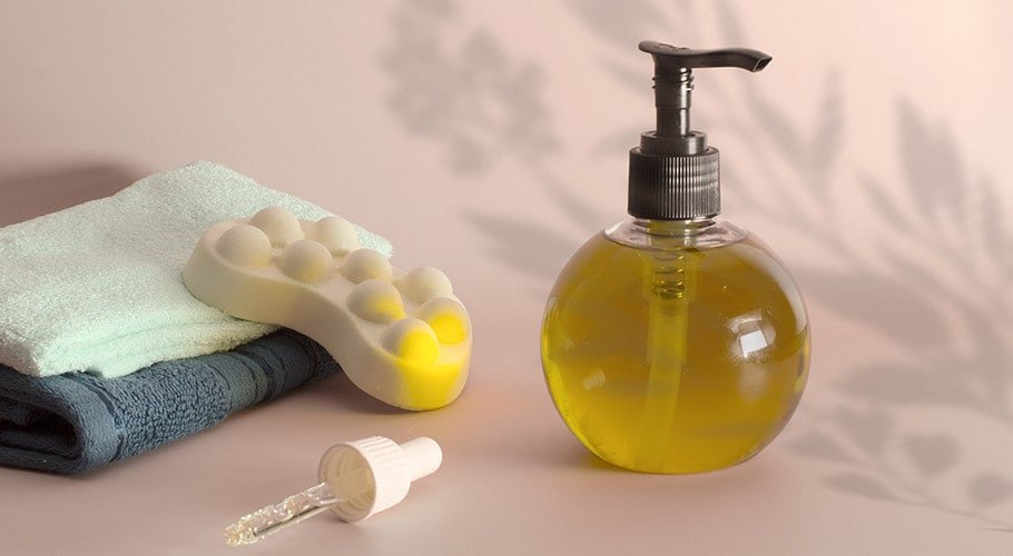 Bouteilles pour huiles de massage