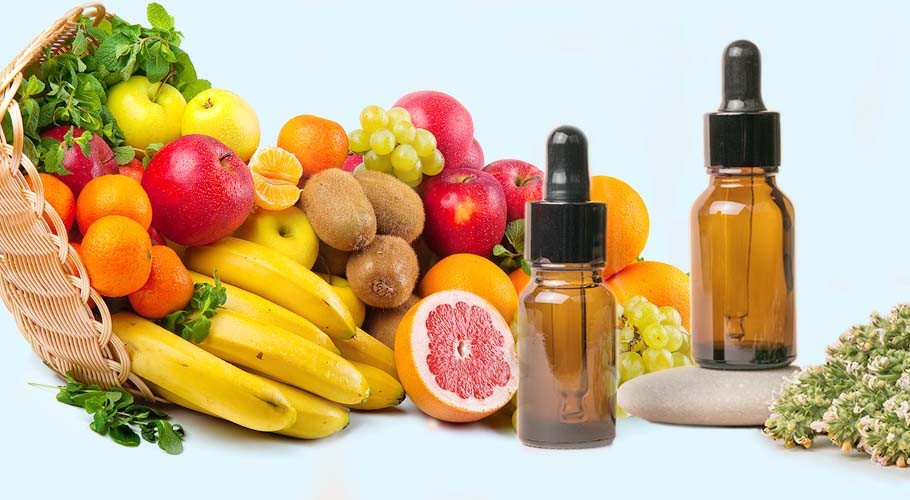 Essences de fruits pour sels et bombes de bain