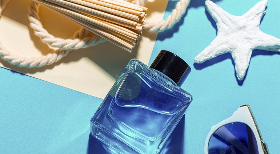 Parfums marins-aquatiques pour fabriquer des assainisseurs d’air