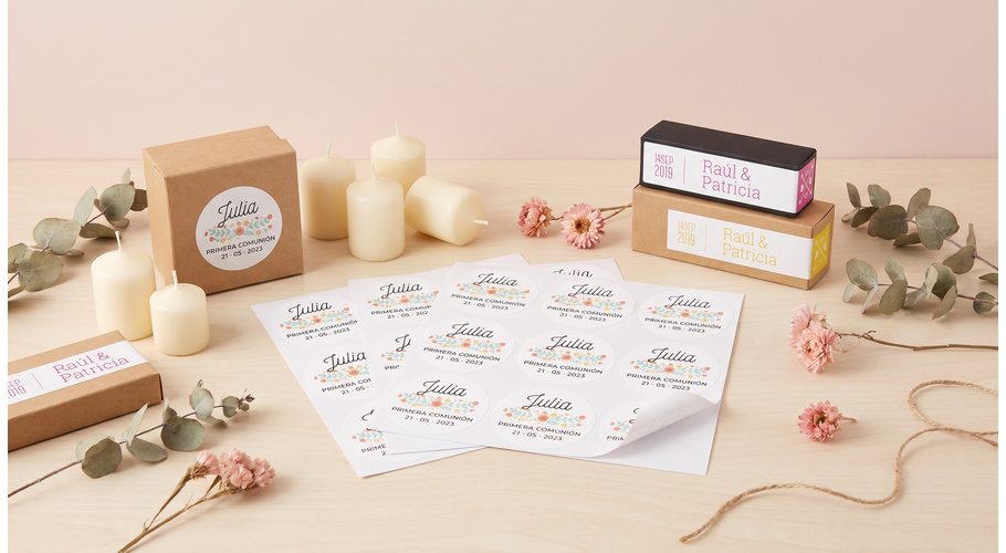 Pegatinas Boda personalizadas