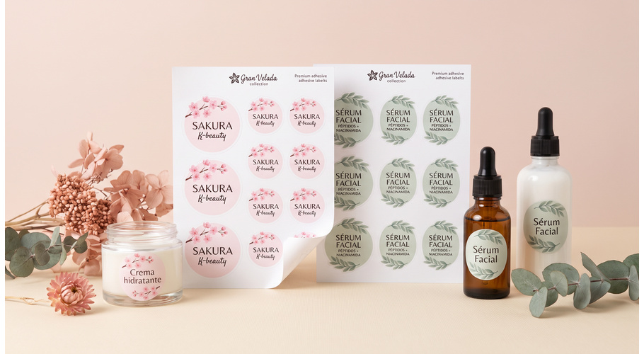 Etiquetas para cosmeticos