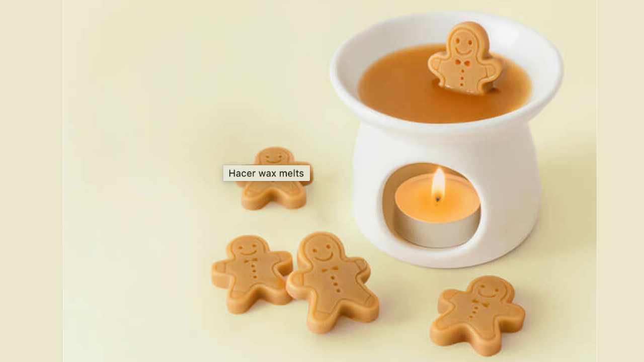 Moldes para wax melts