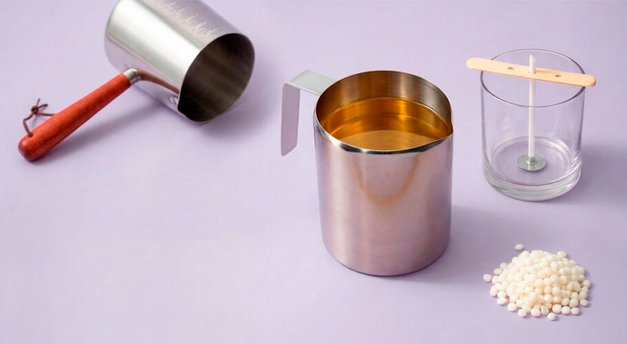 Jarras para hacer Velas