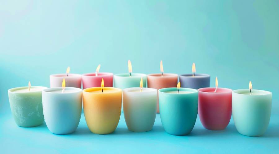 Colorantes para hacer velas