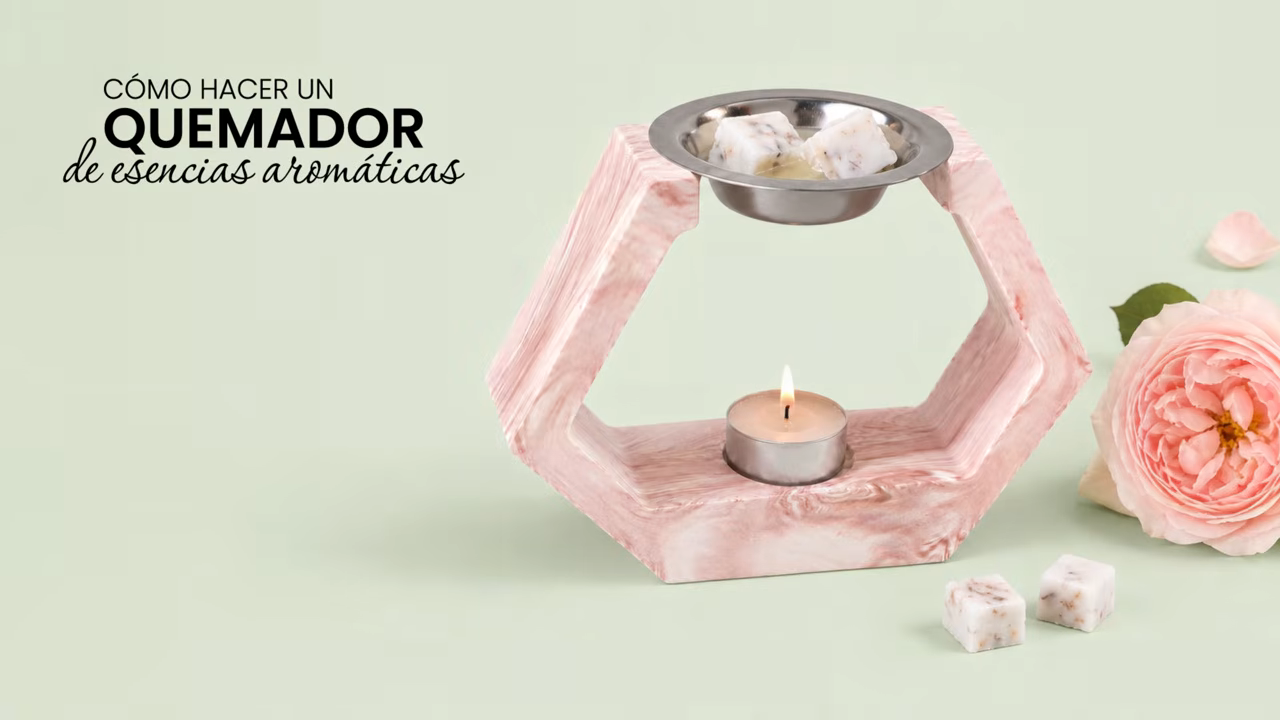 Molde quemador con forma de rombo