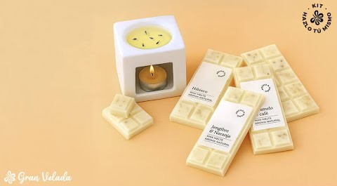 Kit como hacer wax melts aromáticos. Materiales e instrucciones