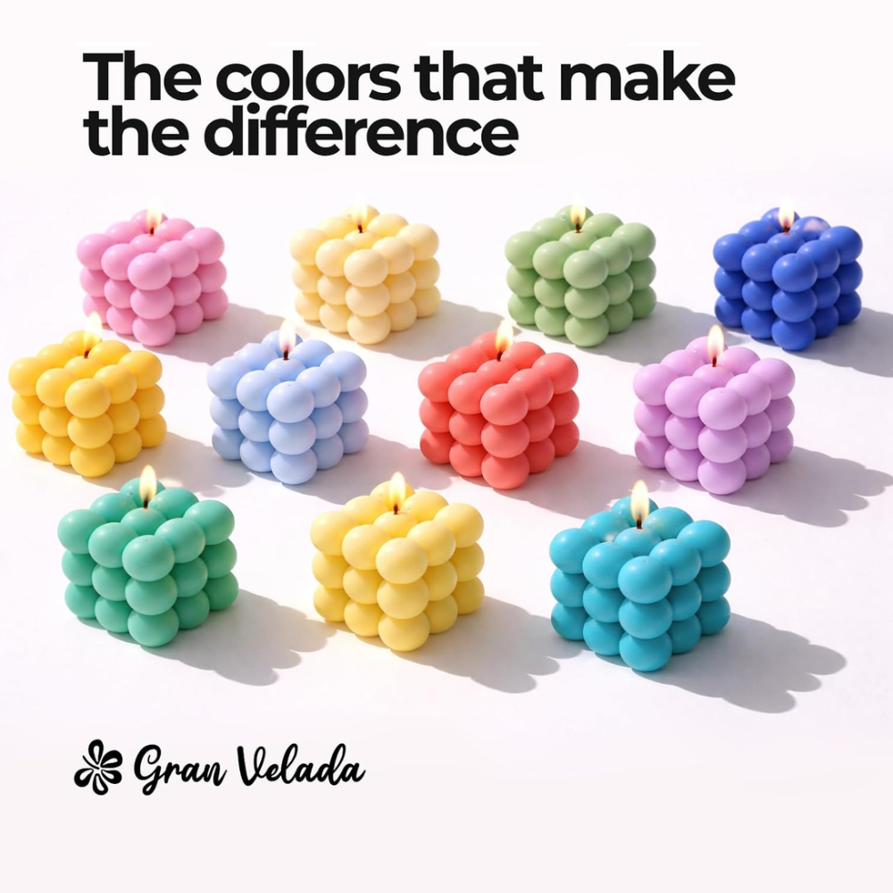 Vídeo de  Colorante velas líquido verde navidad