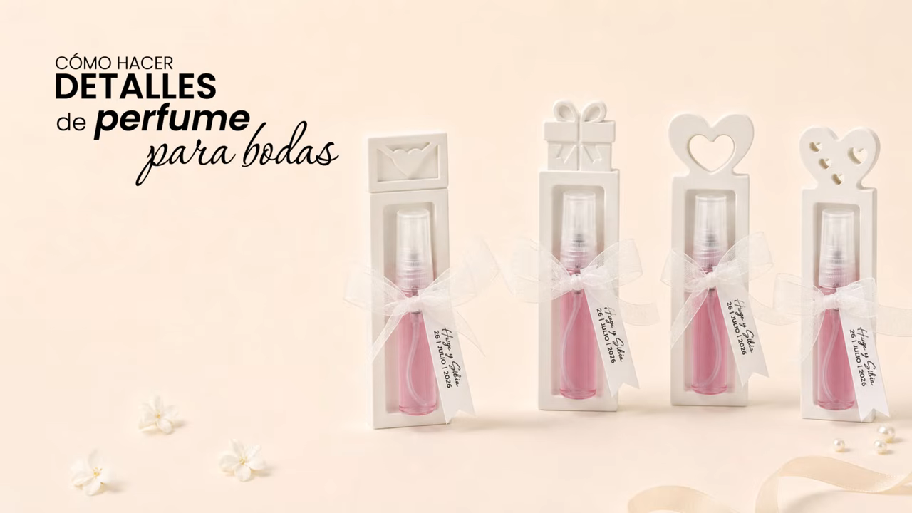 Molde para hacer soporte de perfume - regalo