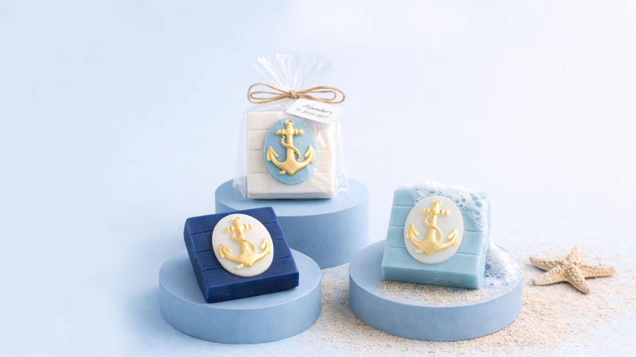 Molde marinero ancla 4 pastillas