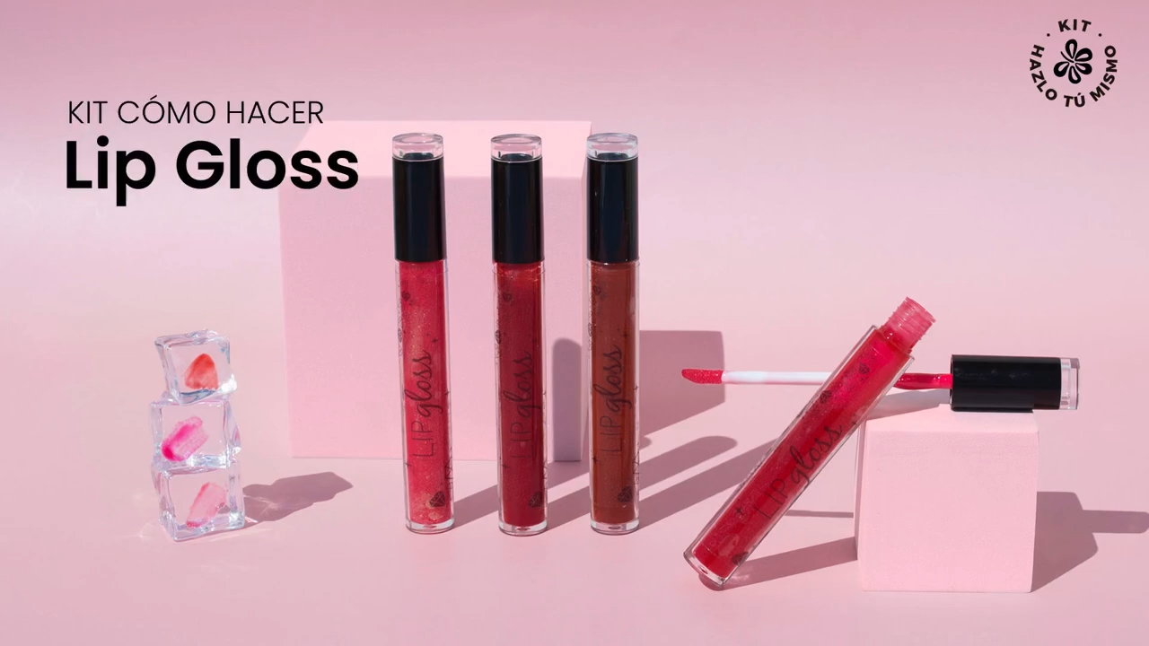 Kit como hacer lip gloss